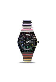 TIMEX Women's Q Rainbow 36mm watch - Schwarz