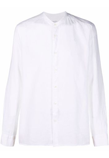 Tintoria Mattei band-collar shirt - Weiß