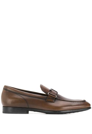 Tod's Loafer mit T-Logo - Braun