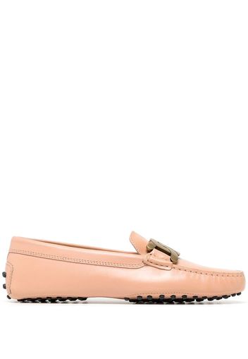 Tod's Kate Gommino driving shoes - Nude