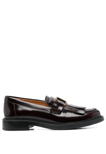 Tod's Timeless leather loafers - Braun