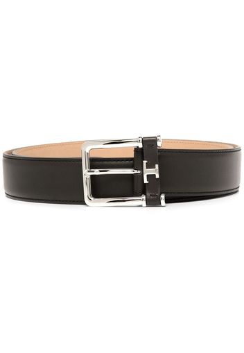 Tod's buckled leather belt - Schwarz