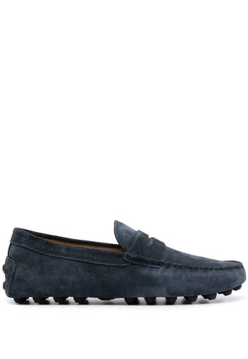 Tod's Gommino suede loafers - Blau