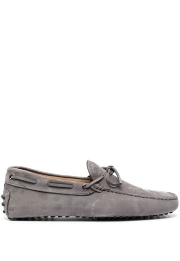 Tod's Gommino Loafer aus Wildleder - Grau