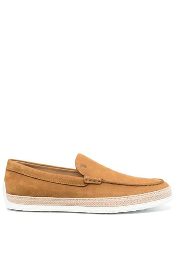 Tod's Loafer aus Wildleder - Braun