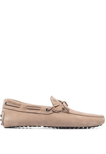 Tod's Loafer aus Wildleder - Nude