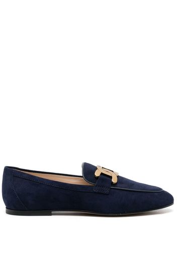 Tod's Kate suede loafers - Blau