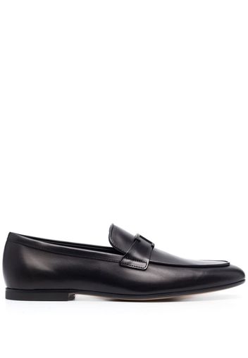 Tod's Loafer mit Logo-Schild - Schwarz