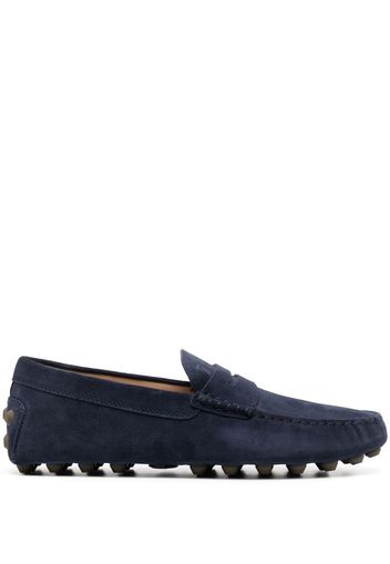 Tod's Gommino suede loafers - Blau