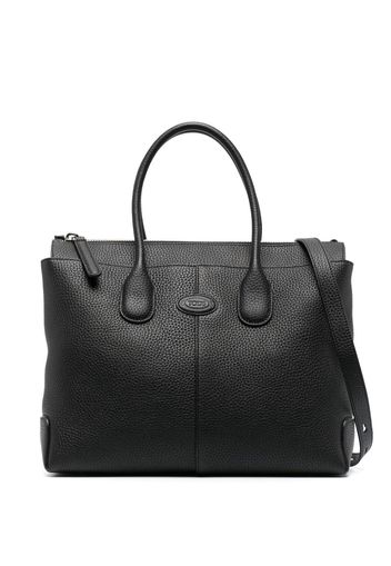 Tod's Handtasche mit Logo - Schwarz