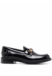 Tod's Loafer mit Logo-Schild - Schwarz
