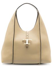 Tod's Timeless leather shoulder bag - Nude