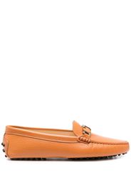 Tod's Gommino leather loafers - Orange