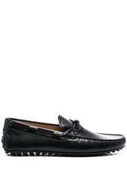 Tod's City Gommini leather loafers - Schwarz
