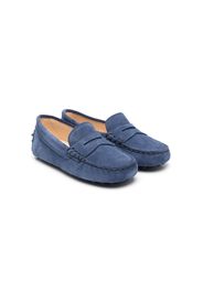 Tod's Kids slip-on style loafers - Blau