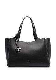 Tod's Handtasche mit T-Anhänger - Schwarz