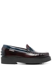 Tod's Slipper leather loafers - Rot