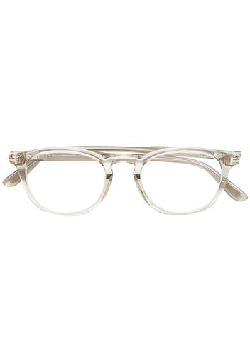 TOM FORD Eyewear Optische Brille mit rundem Gestell - Nude