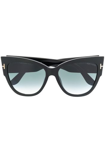 TOM FORD Eyewear Cat-Eye-Sonnenbrille - Schwarz