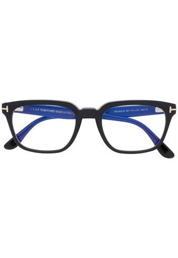 TOM FORD Eyewear Brille mit eckigem Gestell - Schwarz