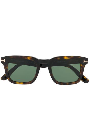 TOM FORD Eyewear Sonnenbrille in Schildpattoptik - Braun