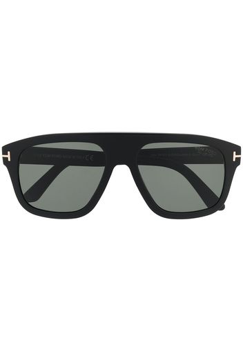 TOM FORD Eyewear Eckige 'Thor' Sonnenbrille - Schwarz