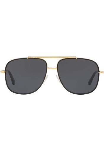 TOM FORD Eyewear 'FT0693' Pilotenbrille - Grau