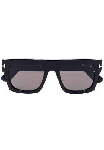 TOM FORD Eyewear Eckige FT0711 Sonnenbrille - Schwarz