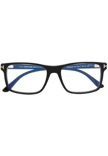 TOM FORD Eyewear Eckige 'Magnetic' Brille - Schwarz