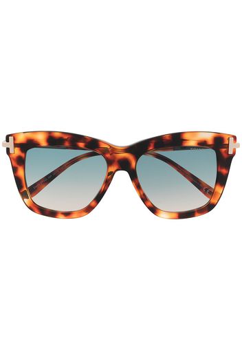 TOM FORD Eyewear Sonnenbrille in Schildpattoptik - Braun