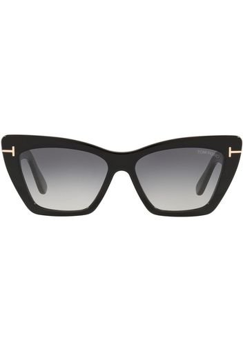 TOM FORD Eyewear Sonnenbrille mit Cat-Eye-Gestell - Schwarz