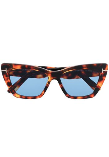 TOM FORD Eyewear Sonnenbrille im Butterfly-Design - Braun