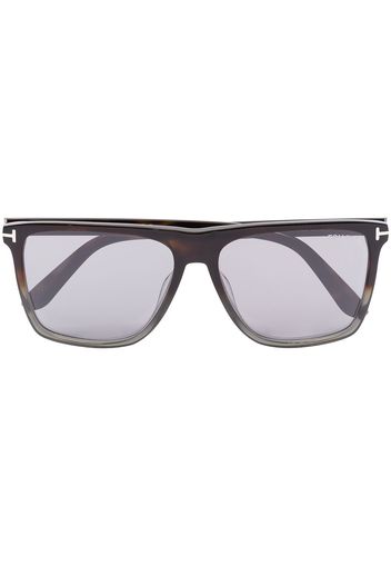 TOM FORD Eyewear Eckige Fletcher Sonnenbrille - Schwarz