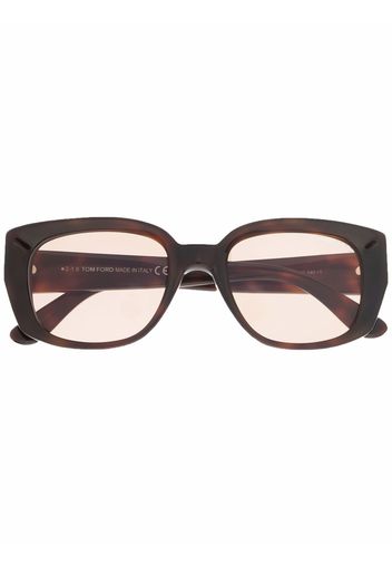 TOM FORD Eyewear Eckige Raphael Sonnenbrille - Braun