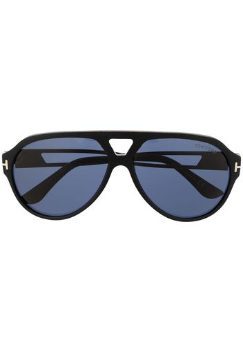 TOM FORD Eyewear Getönte Pilotenbrille - Schwarz