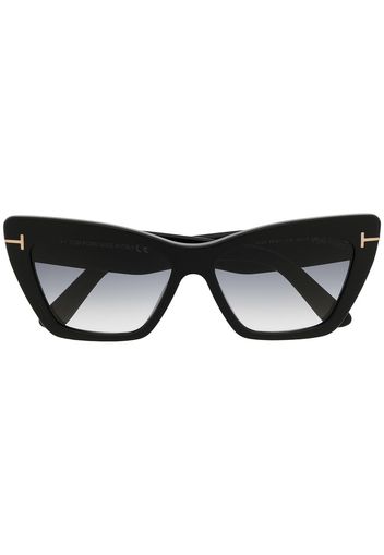 TOM FORD Eyewear Klassische Cat-Eye-Sonnenbrille - Schwarz