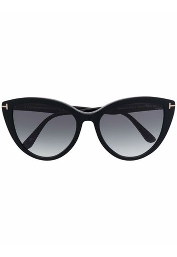 TOM FORD Eyewear cat eye sunglasses - Schwarz