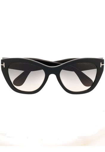 TOM FORD Eyewear Cat-Eye-Sonnenbrille mit Farbverlauf - Schwarz