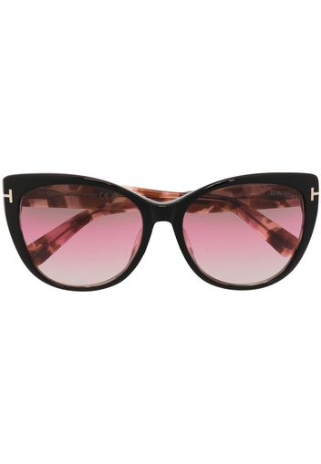 TOM FORD Eyewear Cat-Eye-Sonnenbrille - Schwarz