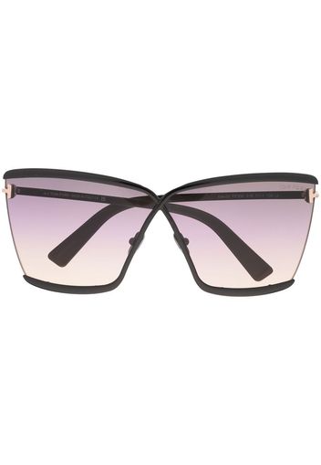 TOM FORD Eyewear cat-eye frame sunglasses - Schwarz