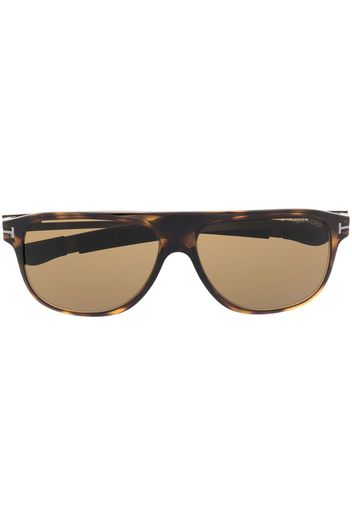 TOM FORD Eyewear Todd Pilotenbrille - Braun