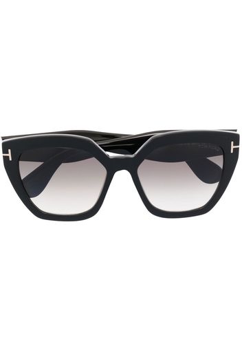 TOM FORD Eyewear Sonnenbrille mit Oversized-Gestell - Schwarz