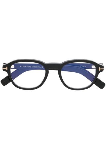 TOM FORD Eyewear round-frame optical glasses - Schwarz