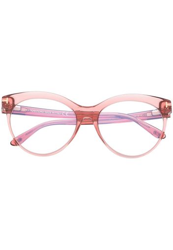 TOM FORD Eyewear Brille mit Cat-Eye-Gestell - Rosa