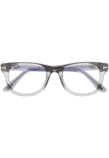 TOM FORD Eyewear transparent square-frame glasses - Grau