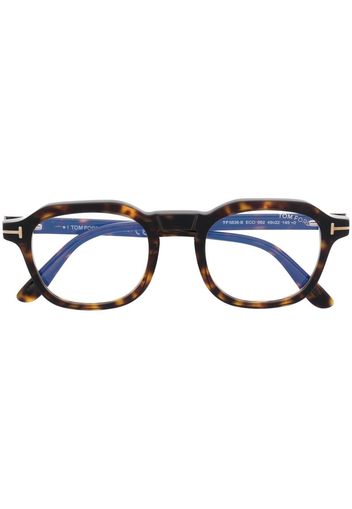 TOM FORD Eyewear FT5836B round-frame glasses - Braun