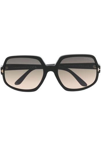 TOM FORD Eyewear Delphine Oversized-Sonnenbrille - Schwarz