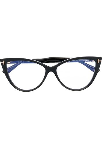 TOM FORD Eyewear cat-eye glasses - Schwarz