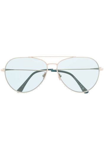 TOM FORD Eyewear Dashell-02 Pilotenbrille - Gelb