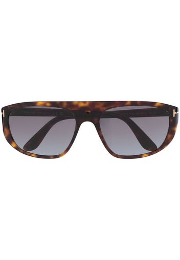 TOM FORD Eyewear square-frame sunglasses - Braun